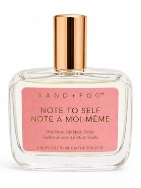 Sand + Fog Note to Self Eau de Toilette — Pink